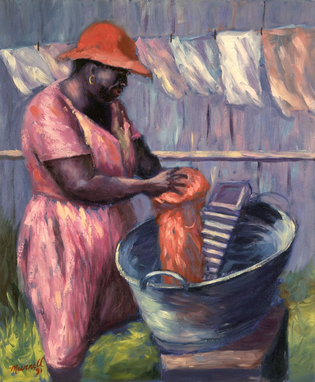 Día de lavado, 1991 de Carlton Murrell