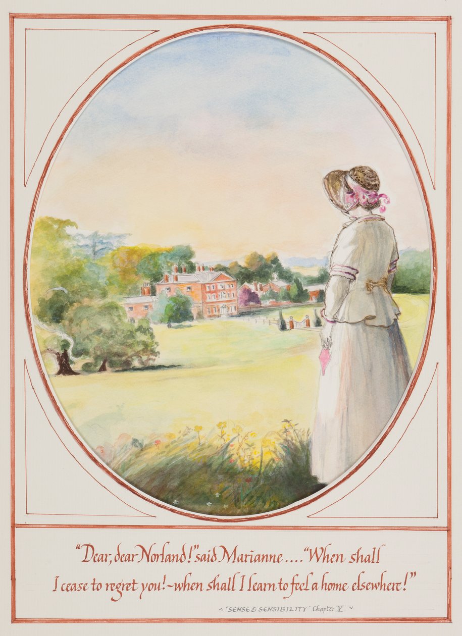 ¡Querido, querido Norland!, dijo Marianne de Caroline Hervey Bathurst