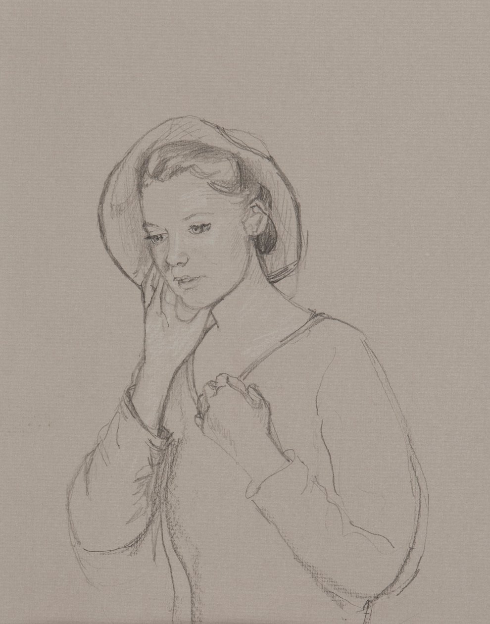 Estudio para Elizabeth Bennet, 2011 de Caroline Hervey Bathurst