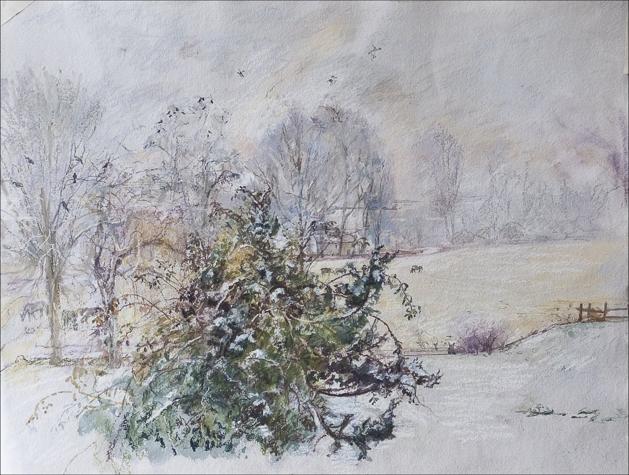 Invierno desde nuestra ventana, 2009 de Caroline Hervey Bathurst