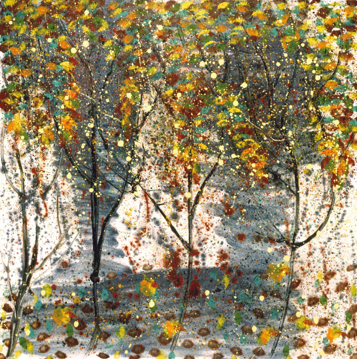 Forest Rhapsody, 2001 (óleo sobre lienzo) de Carolyn Mary Kleefeld
