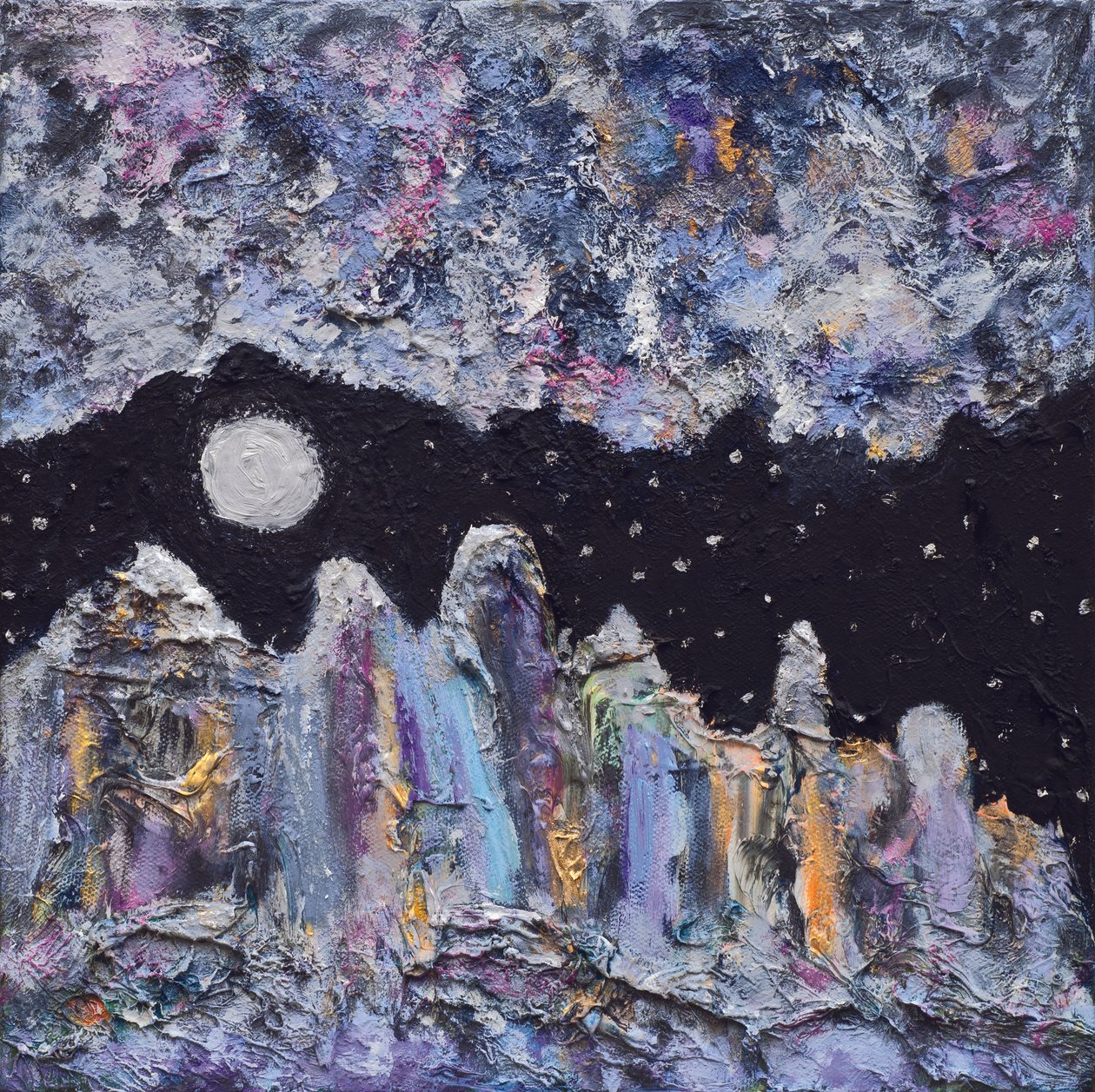 Ithaca Refound, 2011 (óleo sobre lienzo) de Carolyn Mary Kleefeld