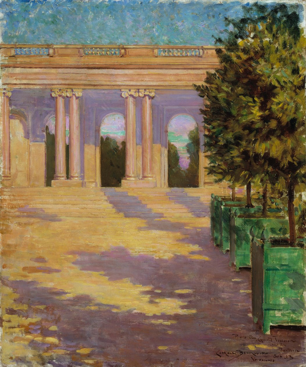 Arcada del Gran Trianón, Versalles de Carroll Beckwith