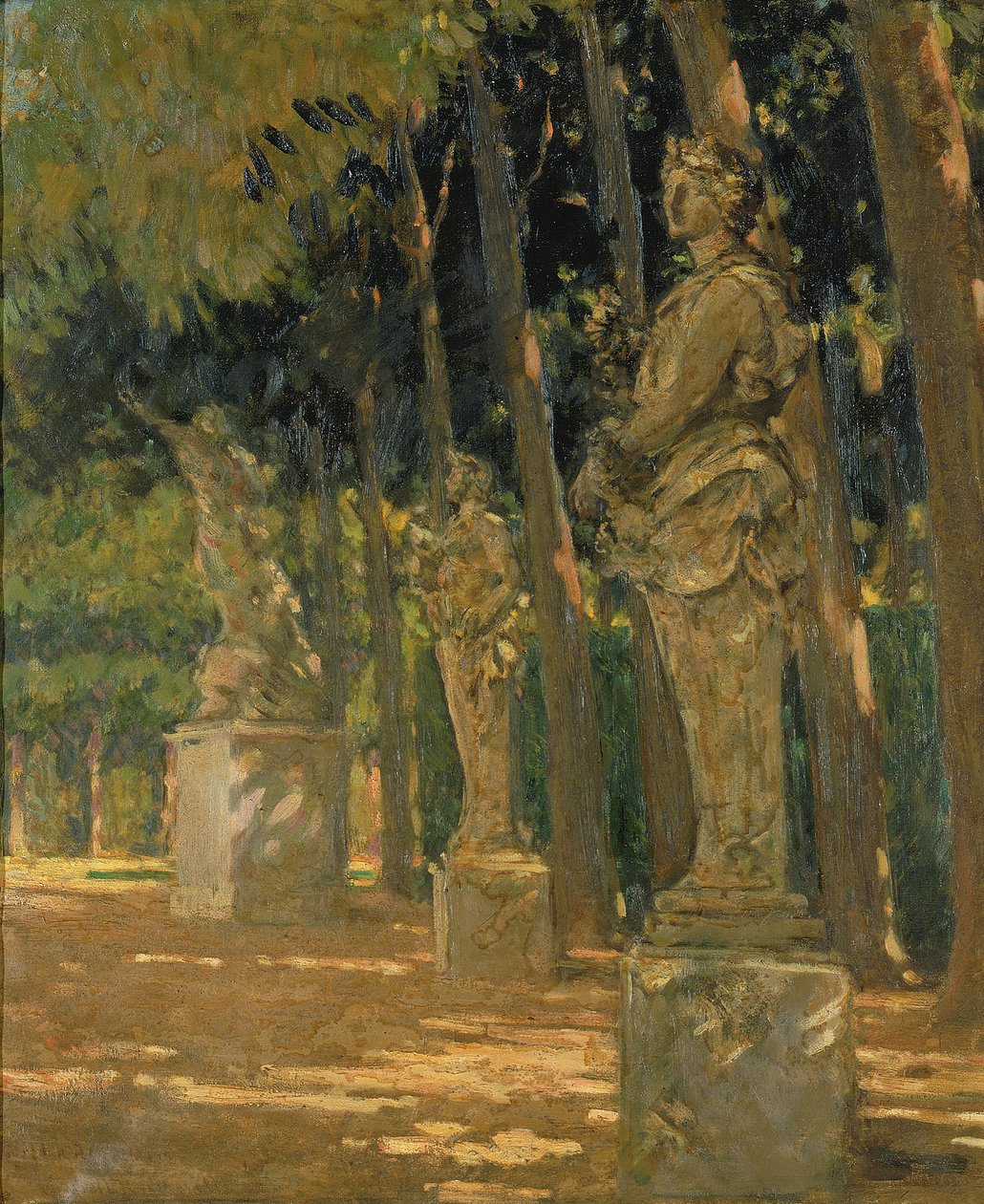 Cruce al Final del Tapis Vert, Versalles de Carroll Beckwith