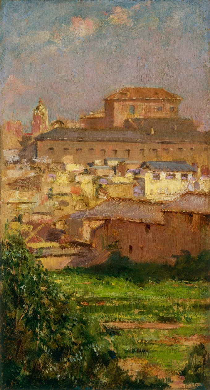 Palacio Barberini, Roma de Carroll Beckwith