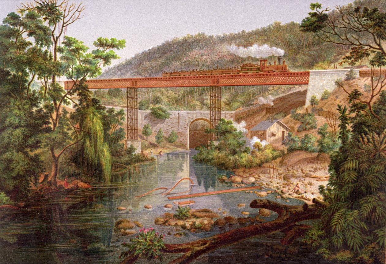 Puente ferroviario en Atoyac, del 