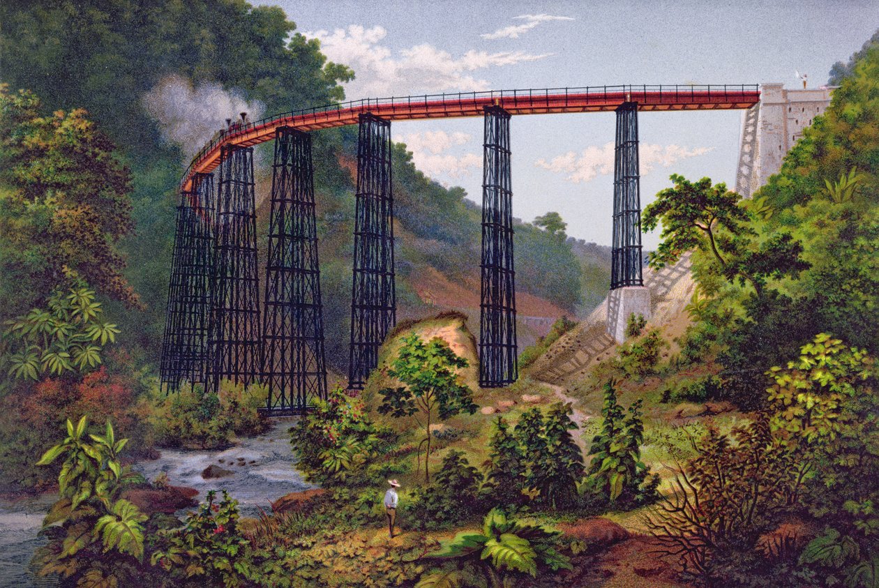Puente ferroviario en Metlac, del 