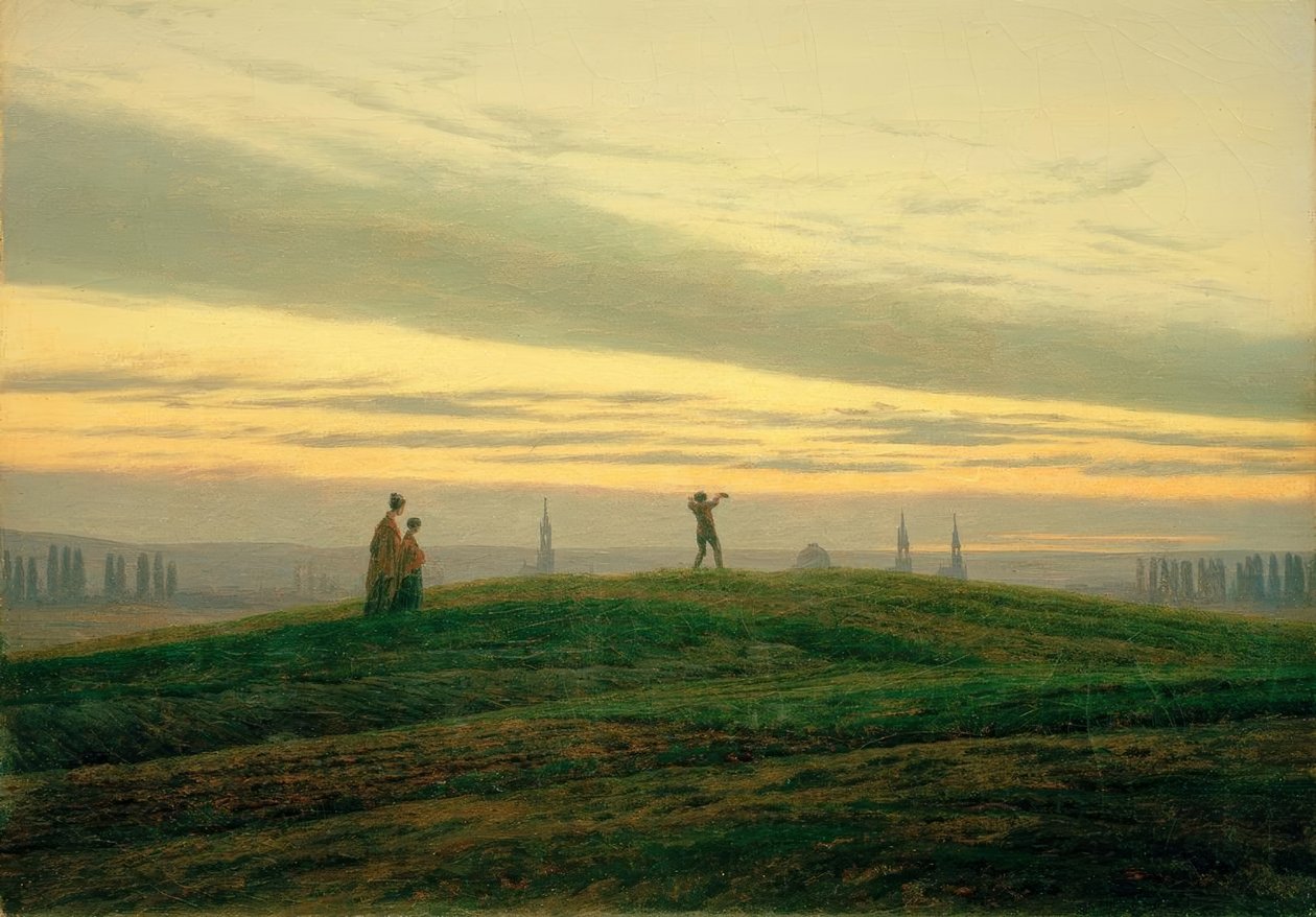 La estrella vespertina de Caspar David Friedrich