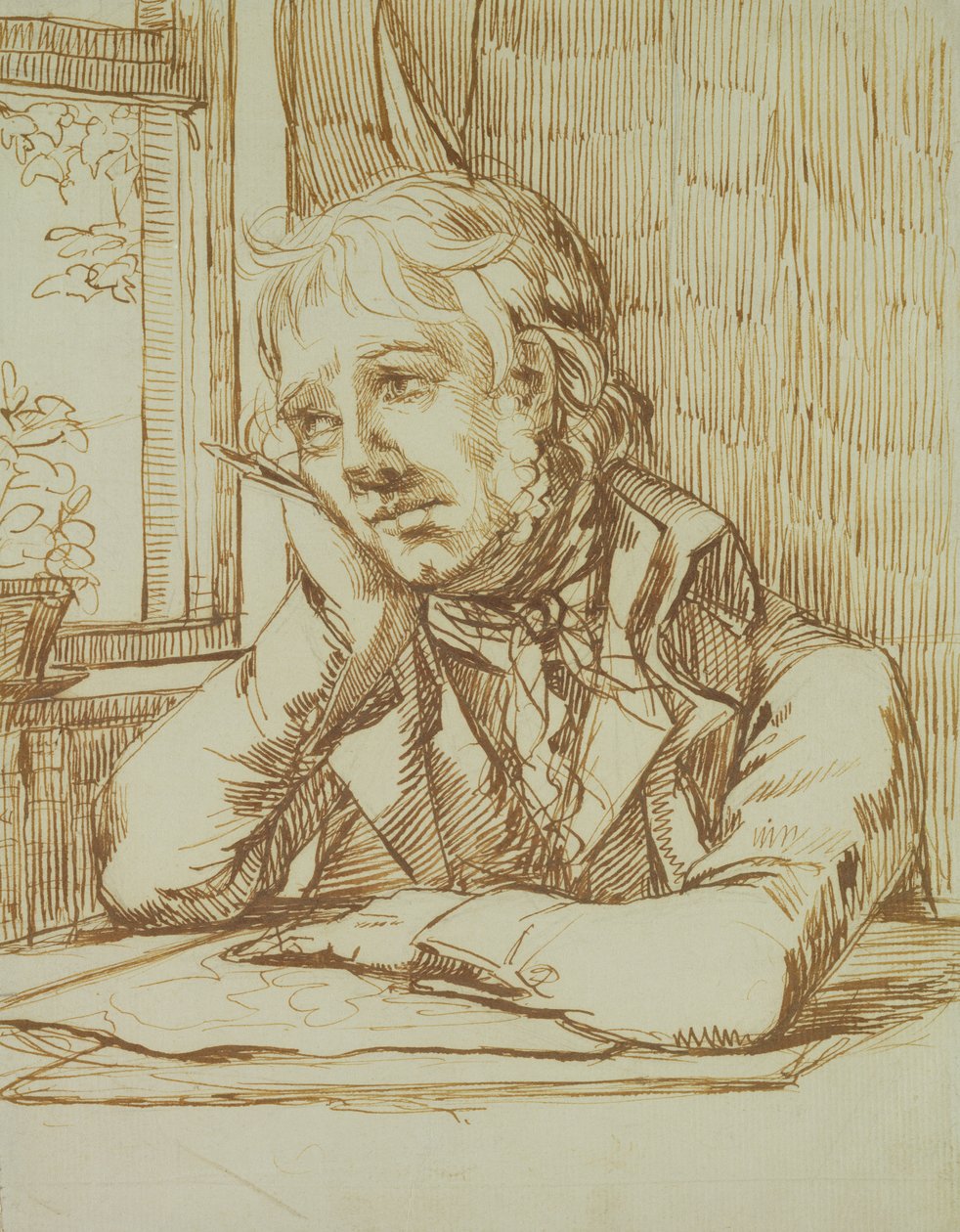 Autorretrato de Caspar David Friedrich
