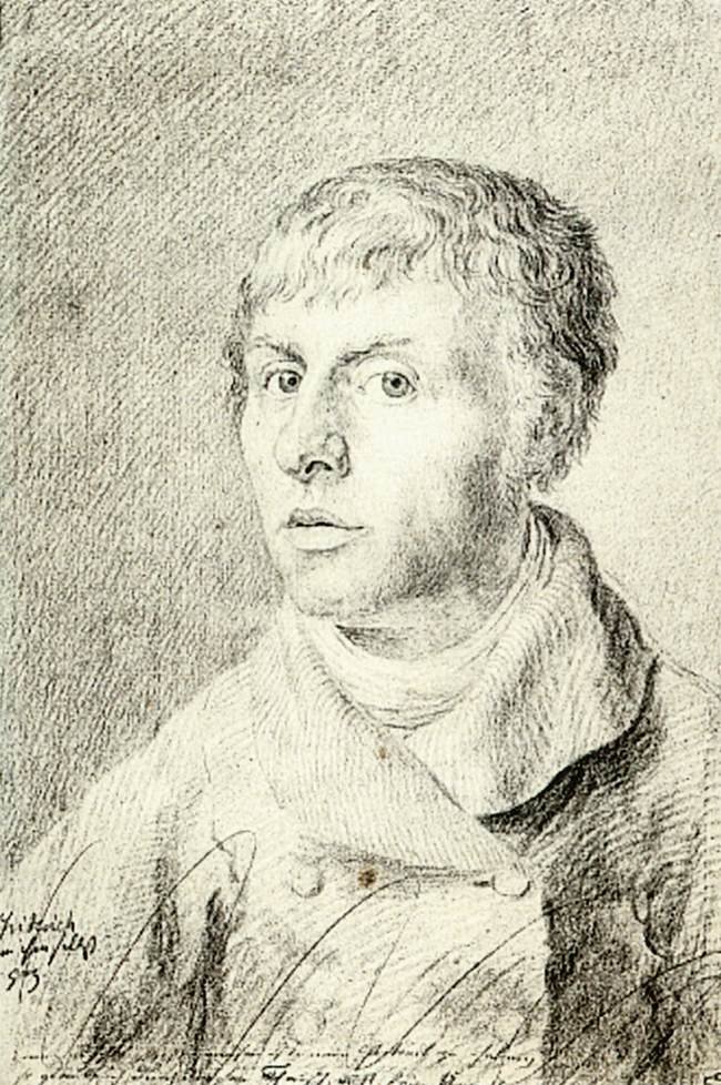Autorretrato de Caspar David Friedrich