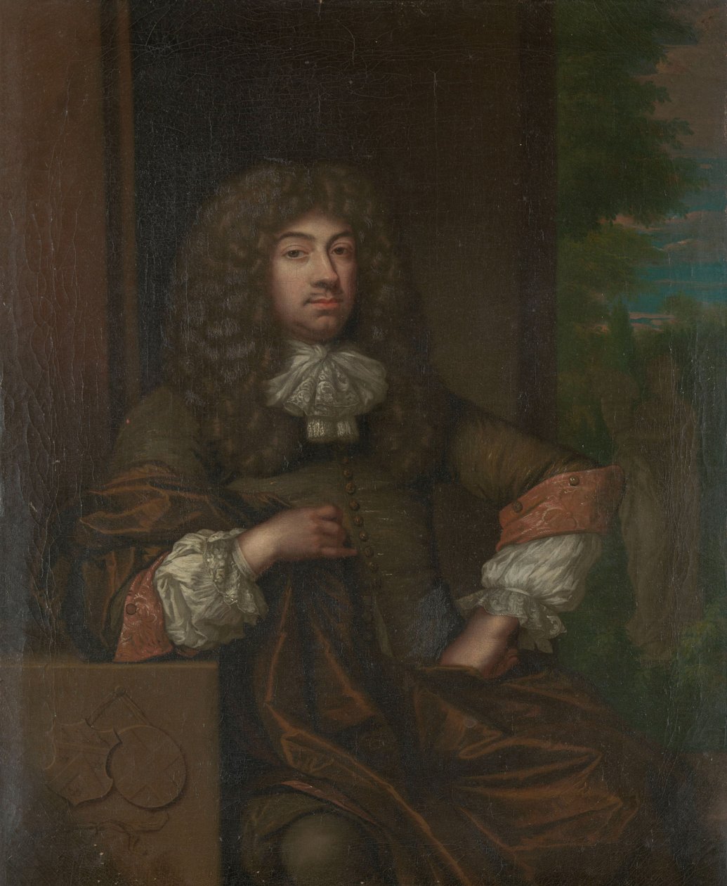 Retrato de Jan Boudaen Courten de Caspar (after) Netscher