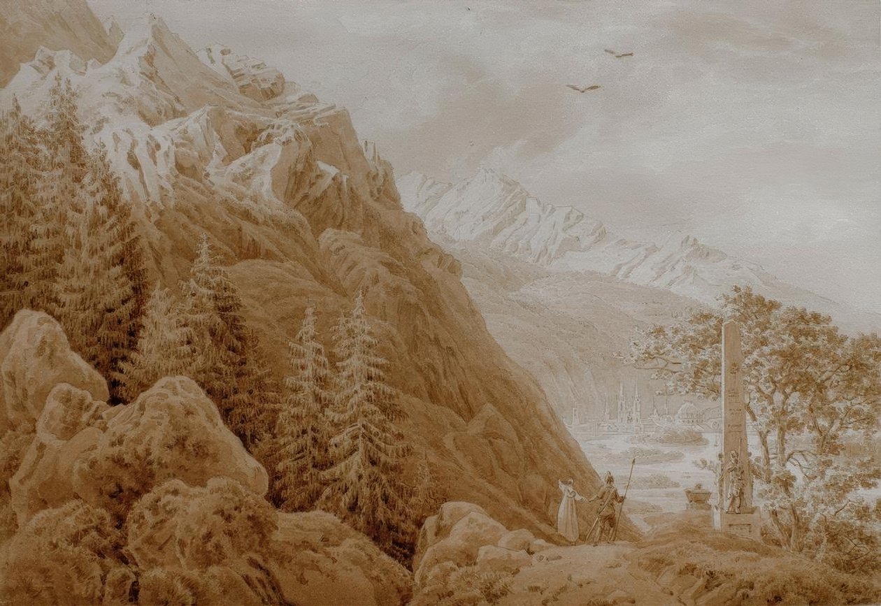El otoño de Caspar David Friedrich