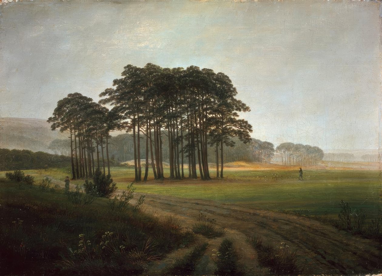 El mediodía de Caspar David Friedrich