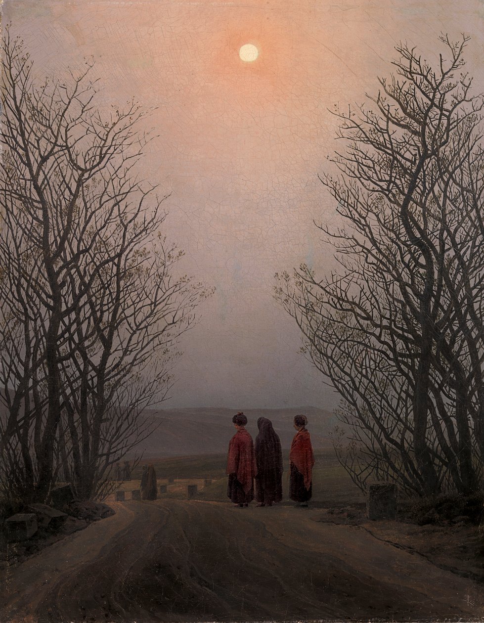 Mañana de Pascua de Caspar David Friedrich