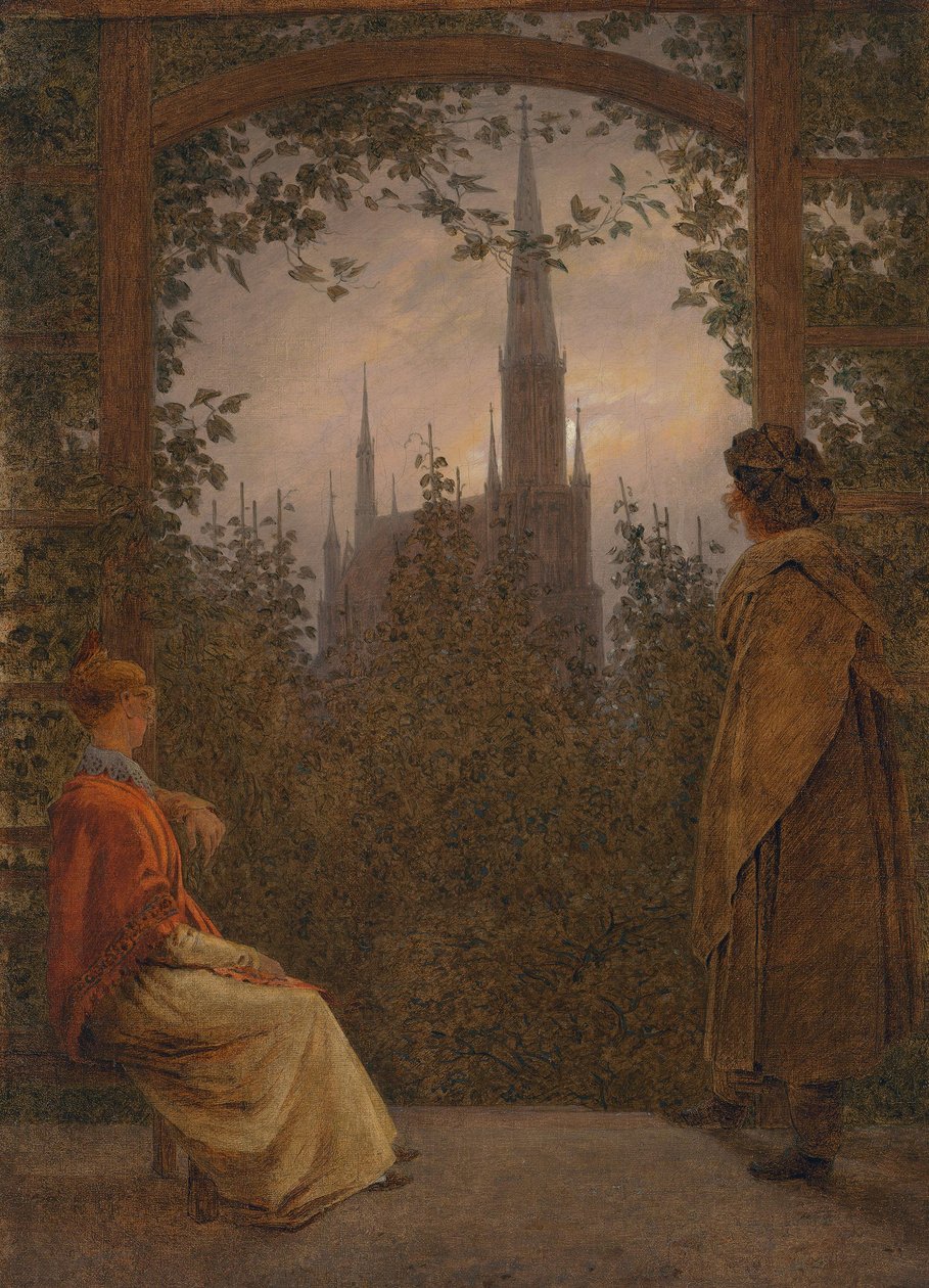 Cobertizo de jardín de Caspar David Friedrich