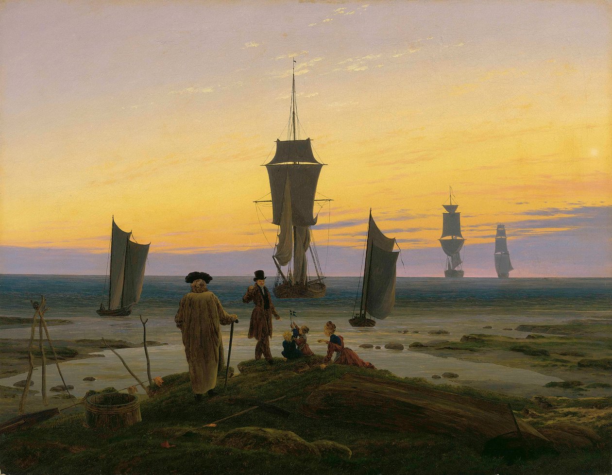 Alemán: Die Lebensstufen Las etapas de la vida de Caspar David Friedrich