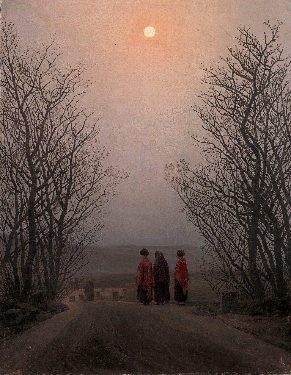 Alemán: Ostermorgen Easter Morning de Caspar David Friedrich