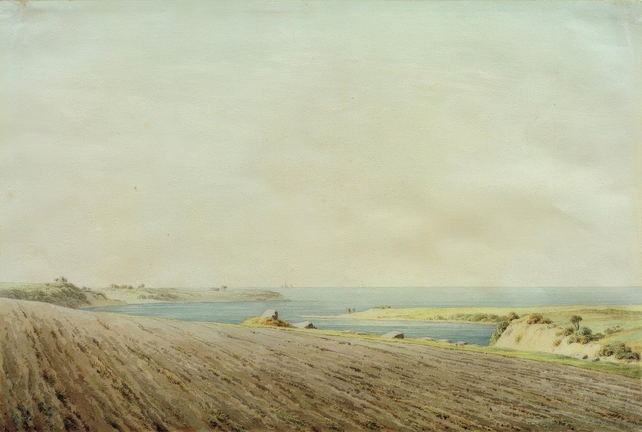 Mar Báltico en Rügen de Caspar David Friedrich