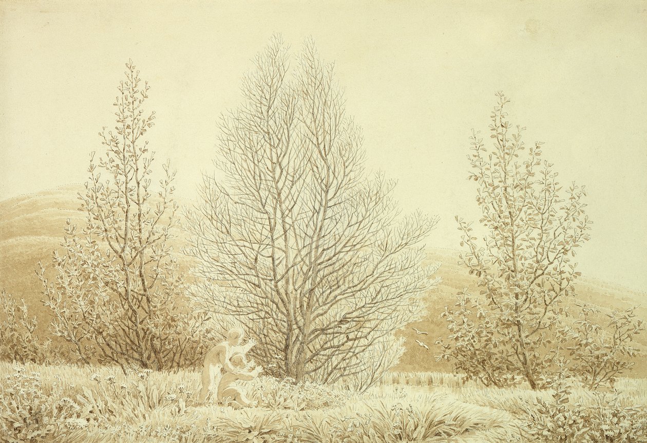Primavera de Caspar David Friedrich
