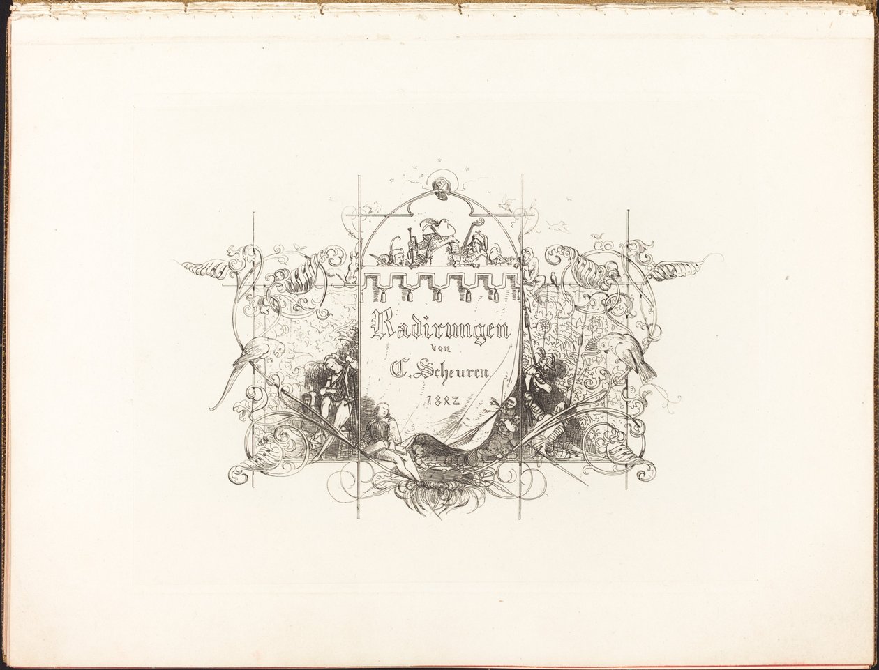 Radirungen de Caspar Johann Nepomuk Scheuren