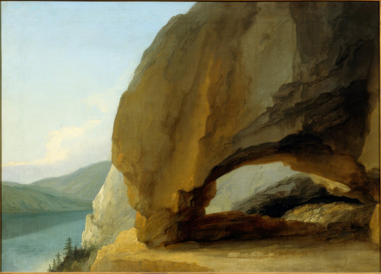 Paso rocoso de la Cueva Beatus de Caspar Wolf