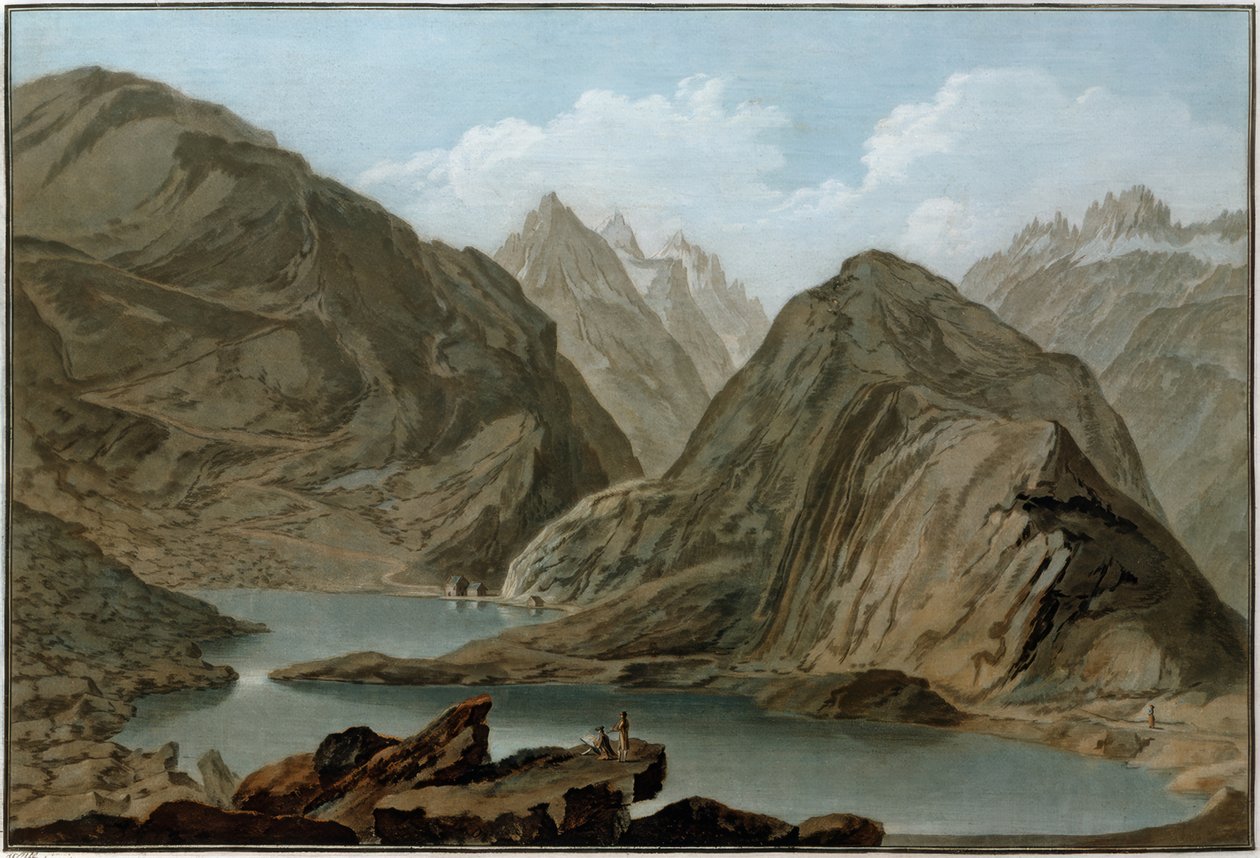 El hospicio del Grimsel de Caspar Wolf