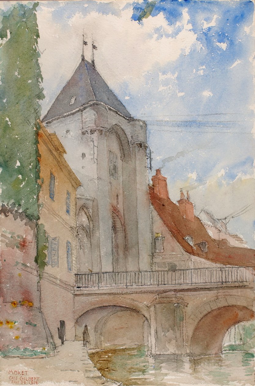 Puente de Moret, Francia de Cass Gilbert