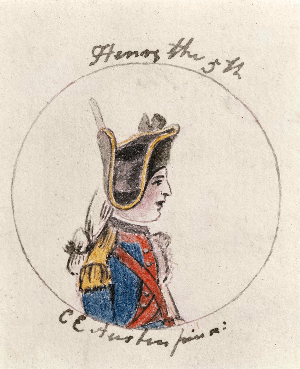 Enrique V, c.1790 de Cassandra Austen