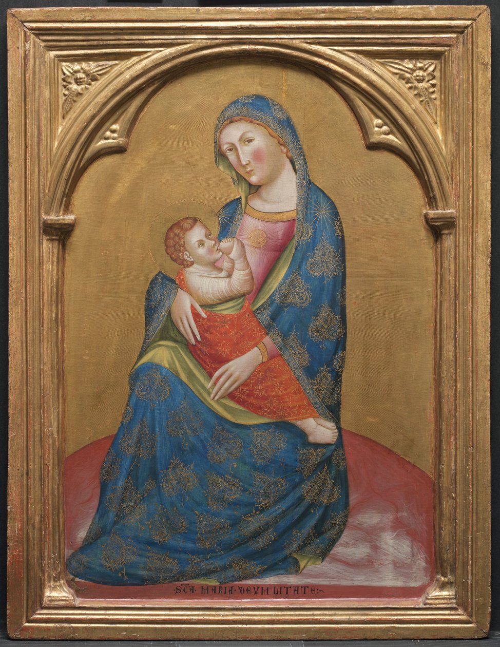 Madonna de la humildad de Caterino Veneziano