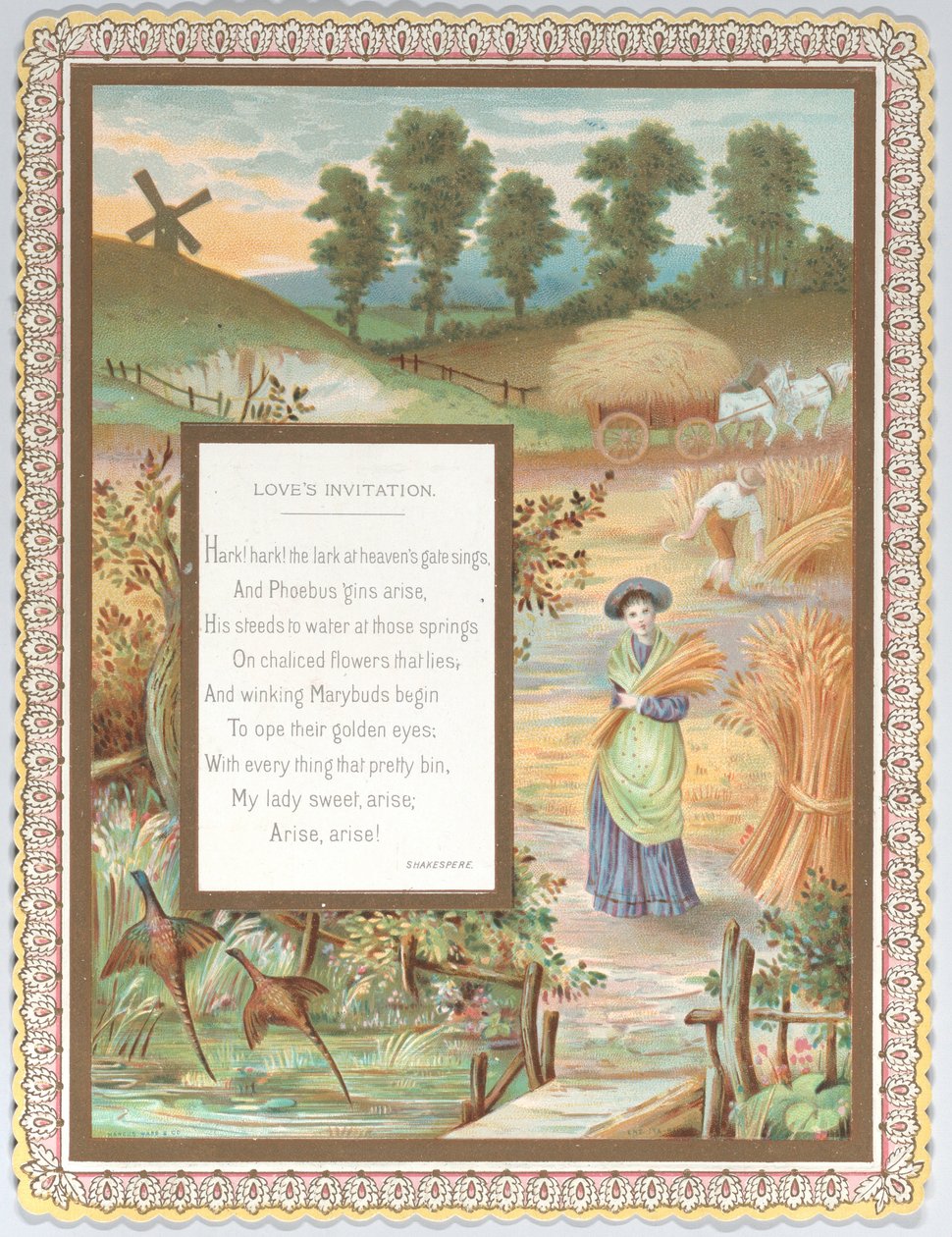 Valentín, ca. 1875 de Catherine Greenaway