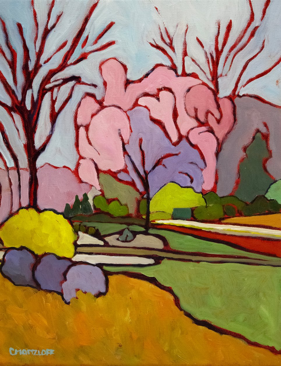 Abstracciones de primavera,2020 de Catherine J Martzloff