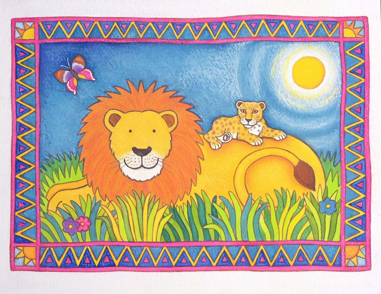 León en el Sol, 1997 de Cathy Baxter