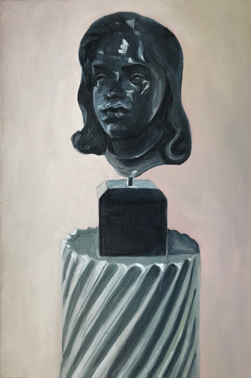 Adors, 2014-17 (óleo sobre lino) de Cathy Lomax