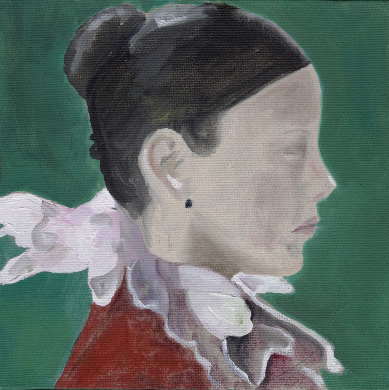 Mock Tudor 13, 2011 (óleo sobre lienzo) de Cathy Lomax