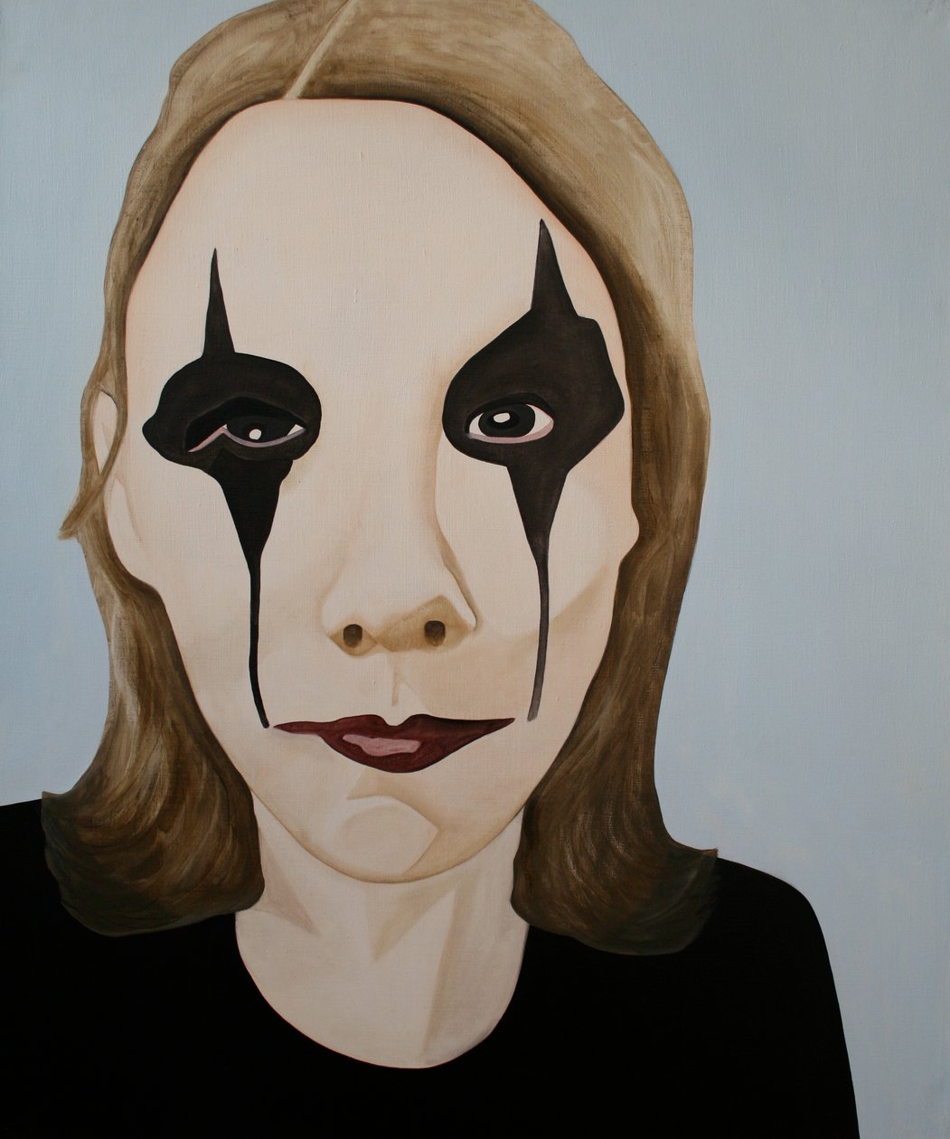 El cuervo, 2003 (óleo sobre lino) de Cathy Lomax