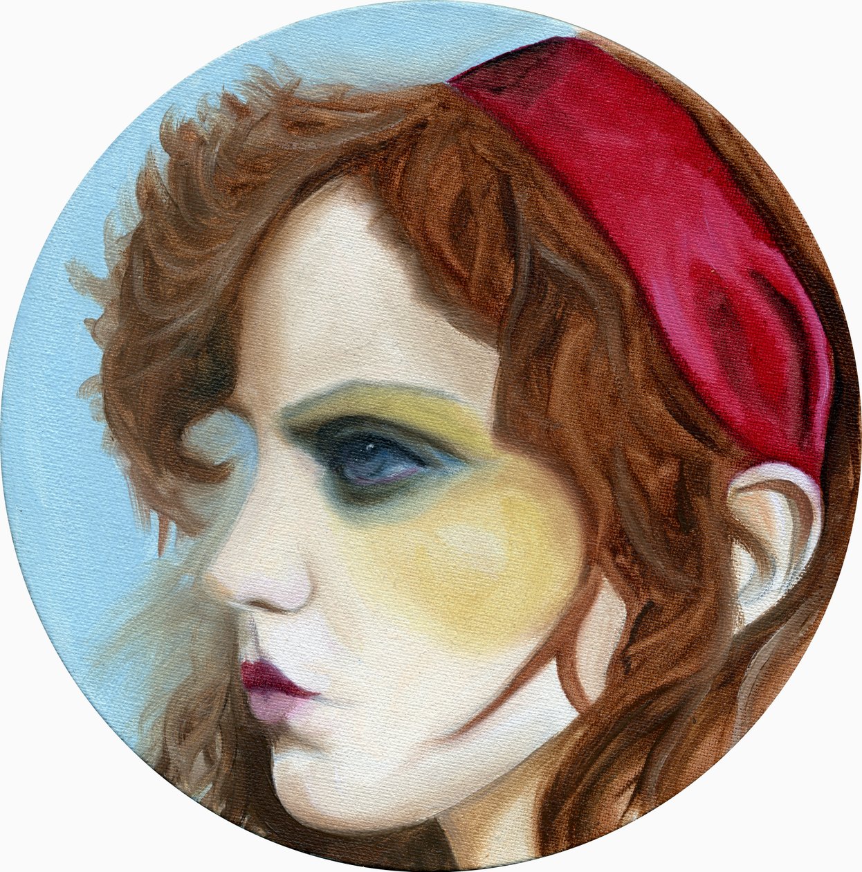 Vogue Rococo, 2008 (óleo sobre lienzo) de Cathy Lomax