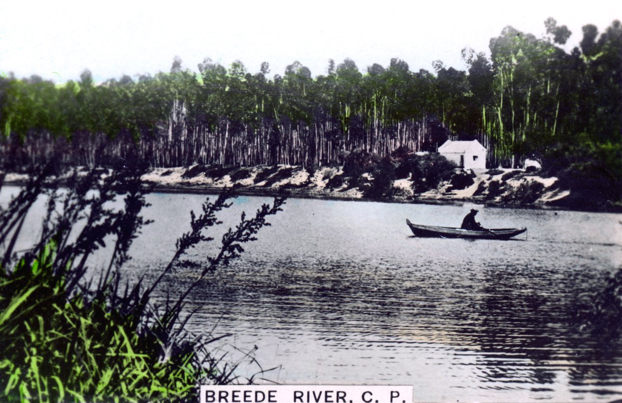 Río Breede Breë, Provincia Occidental, Sudáfrica, década de 1920 de Cavenders Ltd