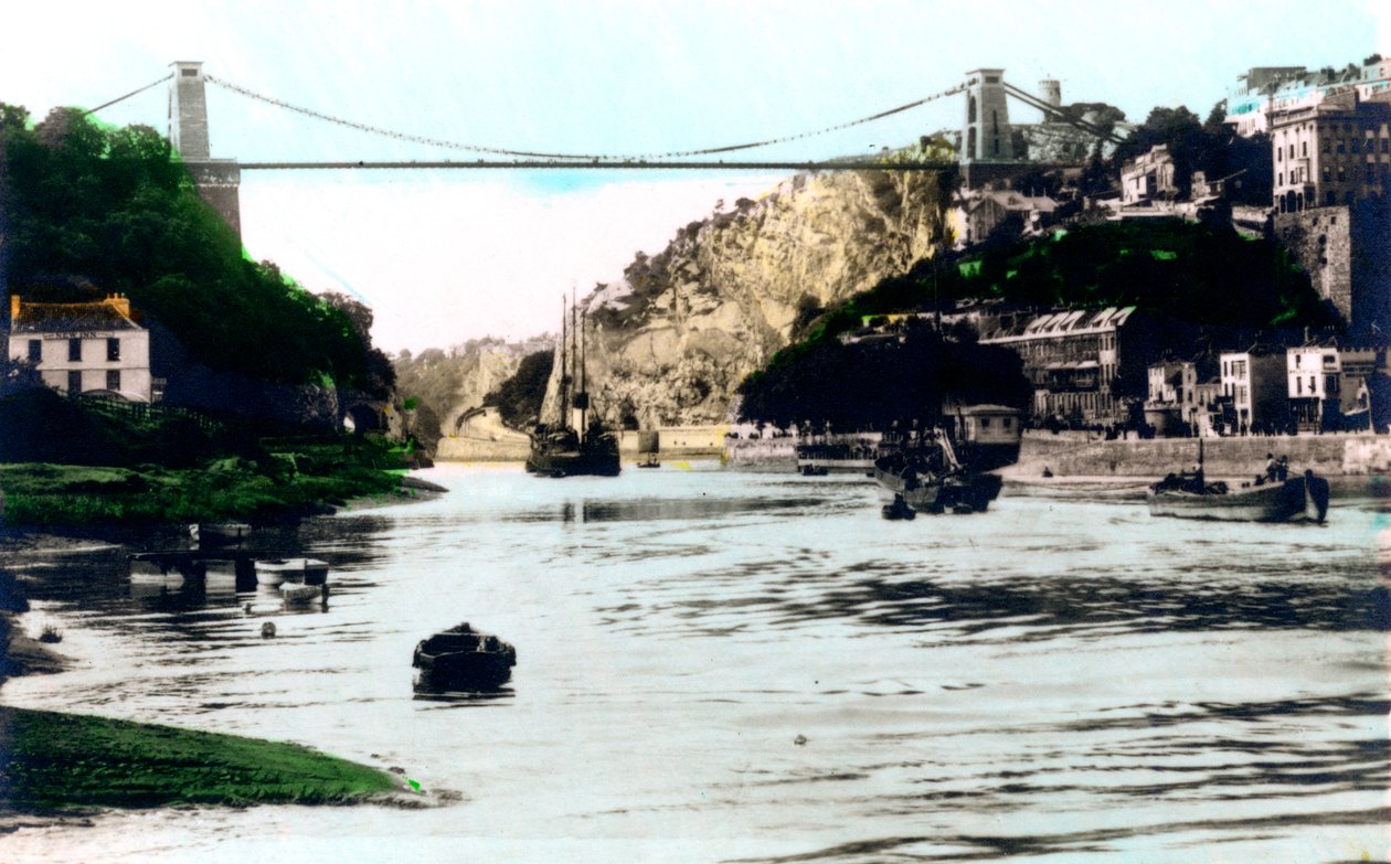 Puente Colgante de Clifton, Bristol, 1926 de Cavenders Ltd