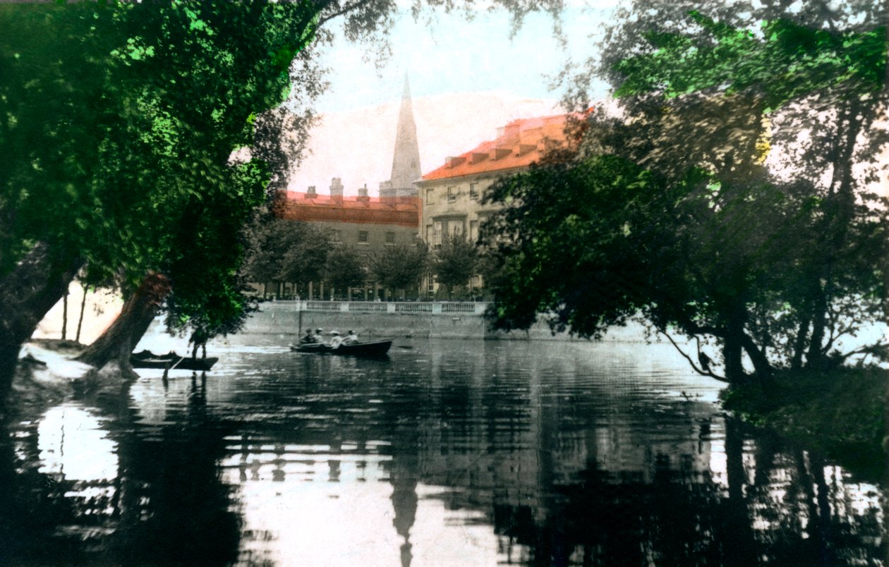 El Ouse en Bedford, 1926 de Cavenders Ltd