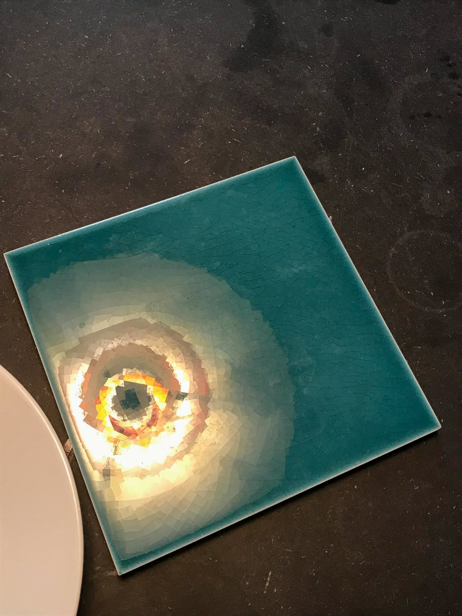 Composición - Cerámica, 2019 (foto) de Cécile Jamet