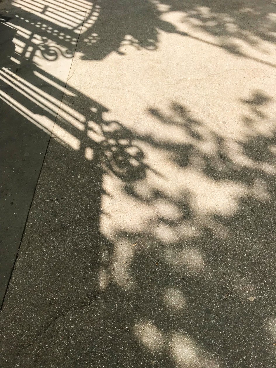 Composición - Sombras, 2019 (foto) de Cécile Jamet