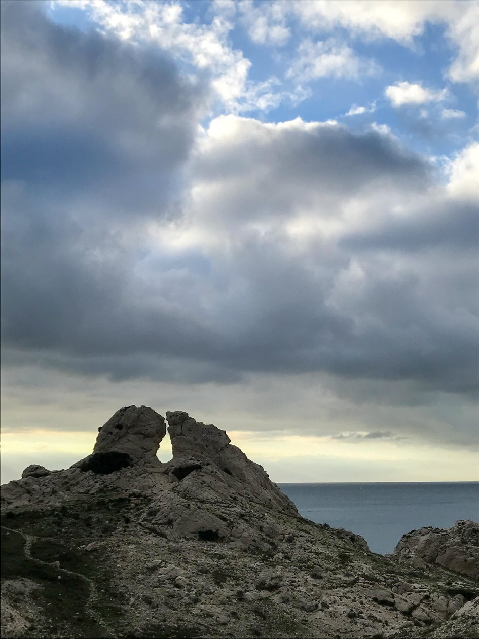 Paisaje - Cielo y mar, 2019 (foto) de Cécile Jamet