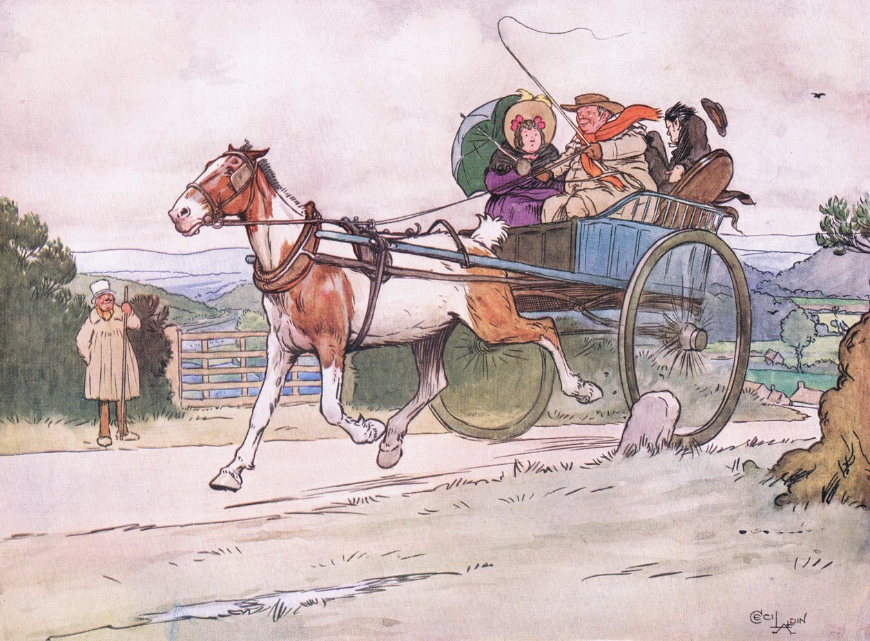 Conduje el viejo pinto de Cecil Charles Windsor Aldin