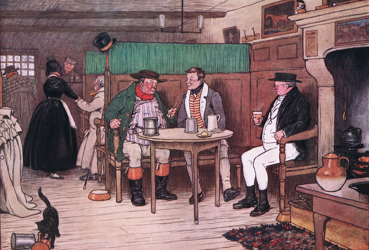 Toma ejemplo de tu padre, hijo mío, y ten mucho cuidado con las viudas toda tu vida de Cecil Charles Windsor Aldin