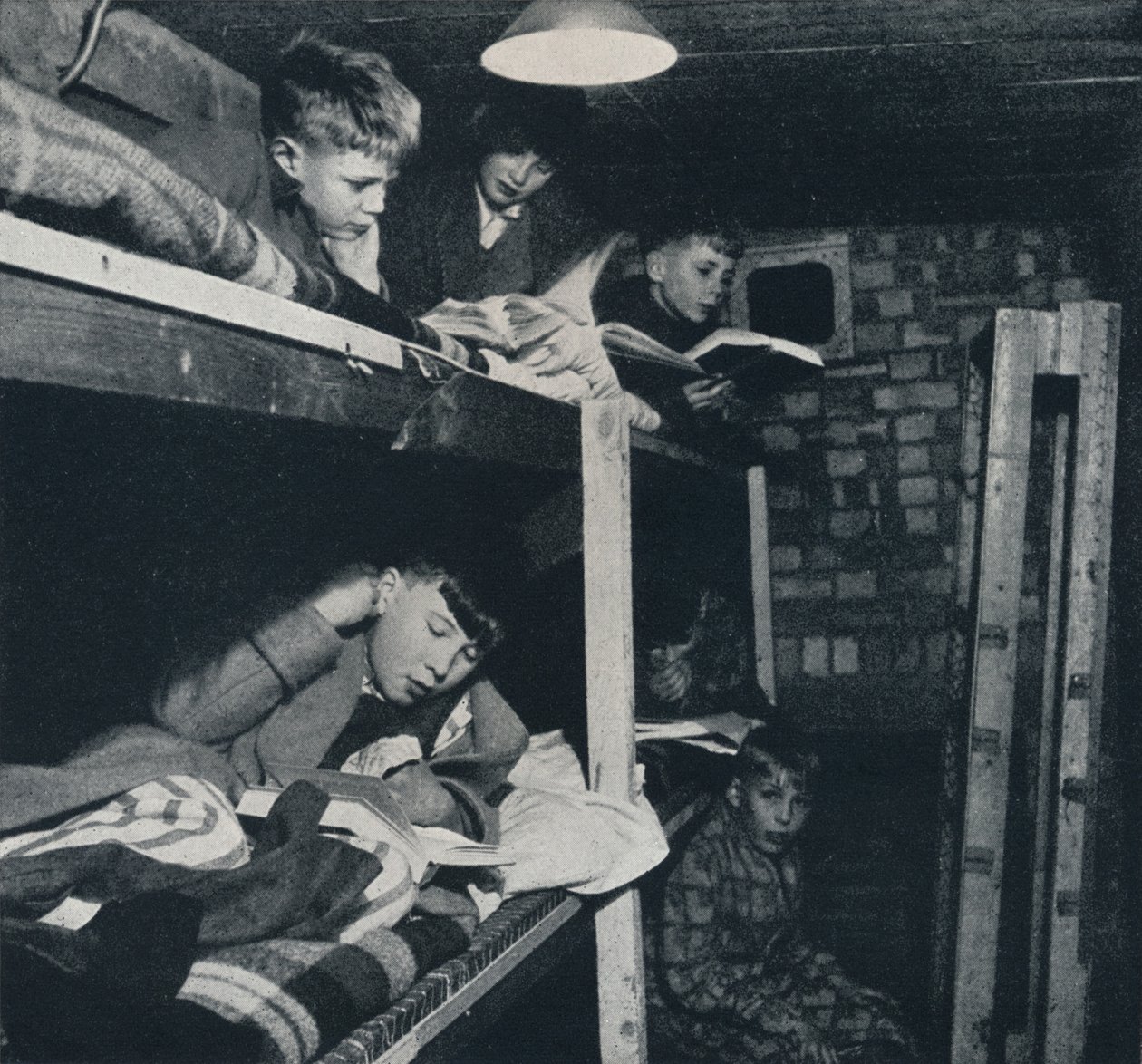 Dormitorio de escolares de Cecil Beaton