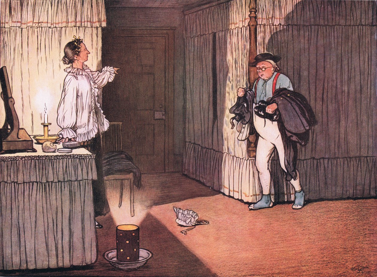 Confío, señora, reanudó el Sr. Pickwick, que mi carácter intachable y el respeto devoto que tengo por su sexo de Cecil Charles Windsor Aldin