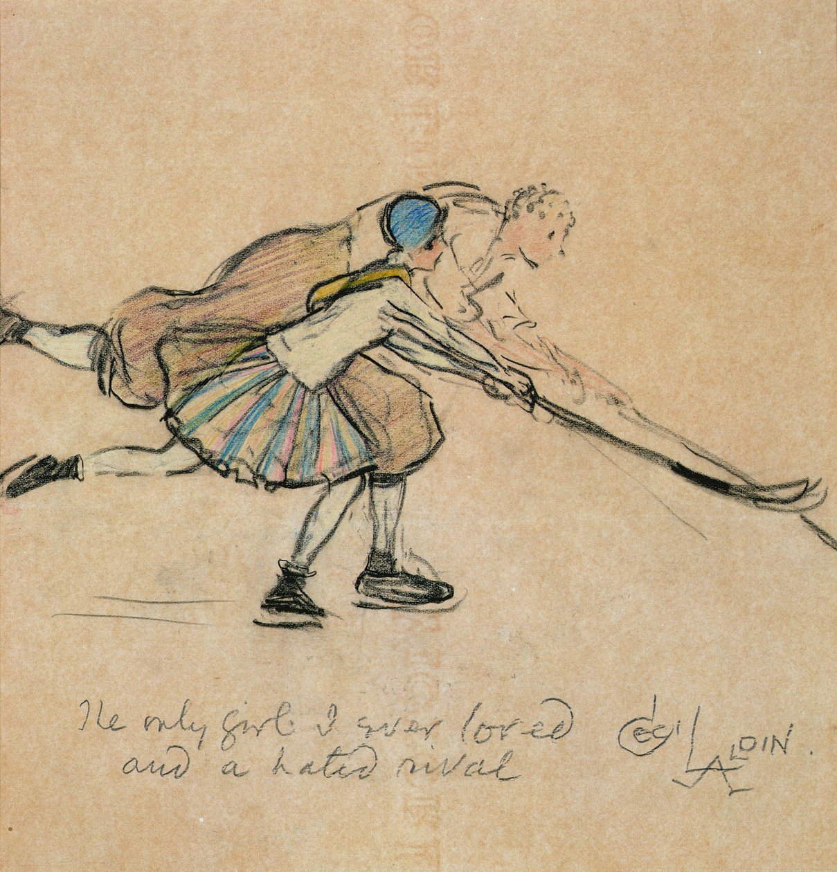 La Única Chica que Amé y un Rival Odiado de Cecil Charles Windsor Aldin