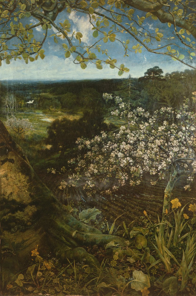 Un himno a la primavera, 1871 de Cecil Gordon Lawson
