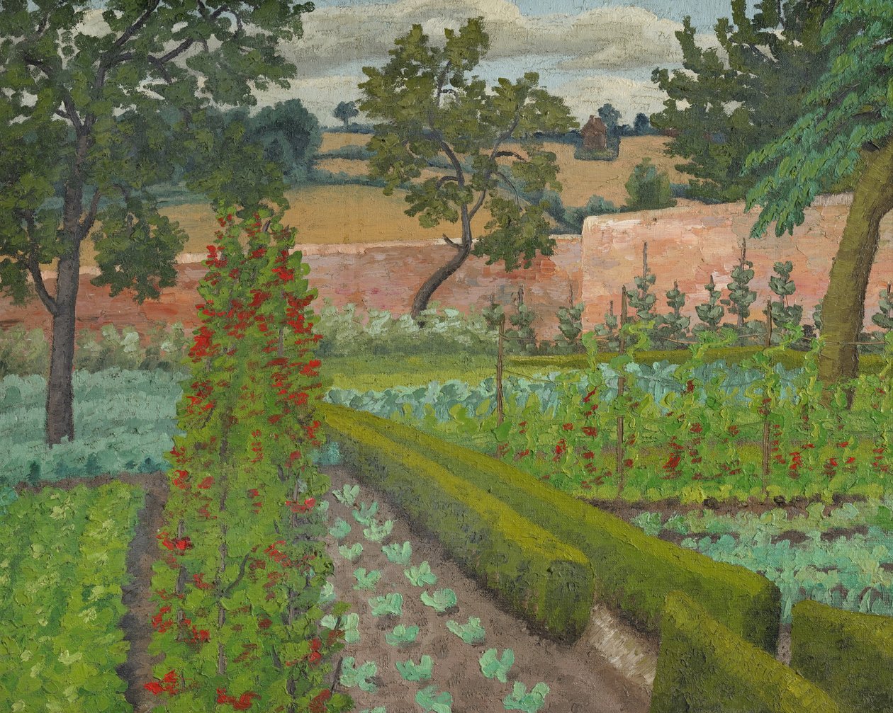 Jardín en tiempos de guerra de Cedric Morris