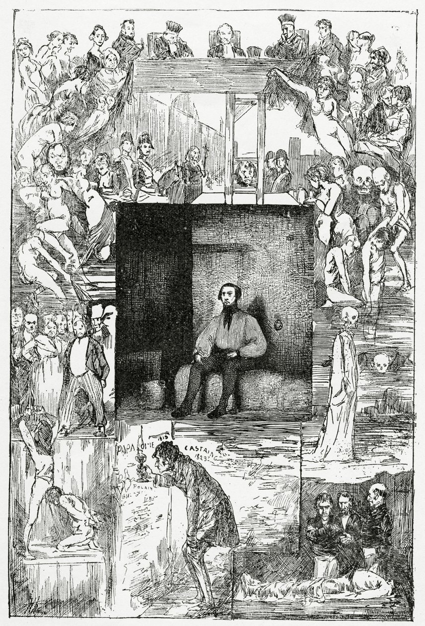 El Último Día del Convicto, Siglo XIX de Celestin Francois Nanteuil